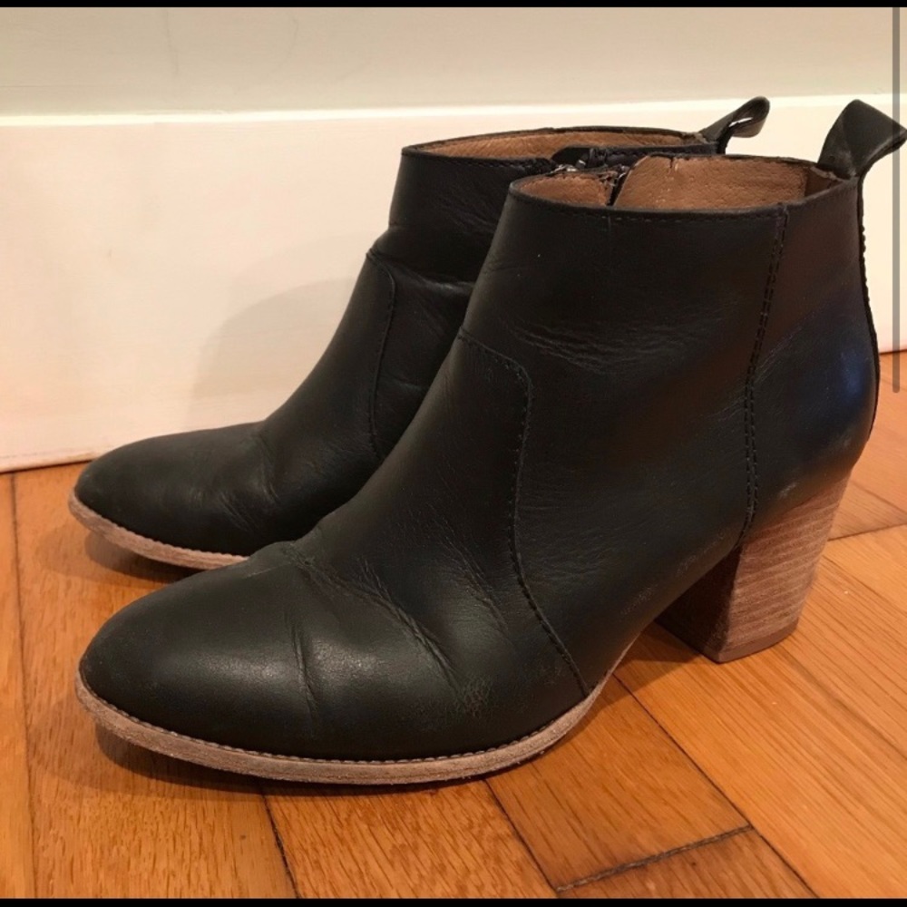 Madewell The Brenner Boot Black 7.5